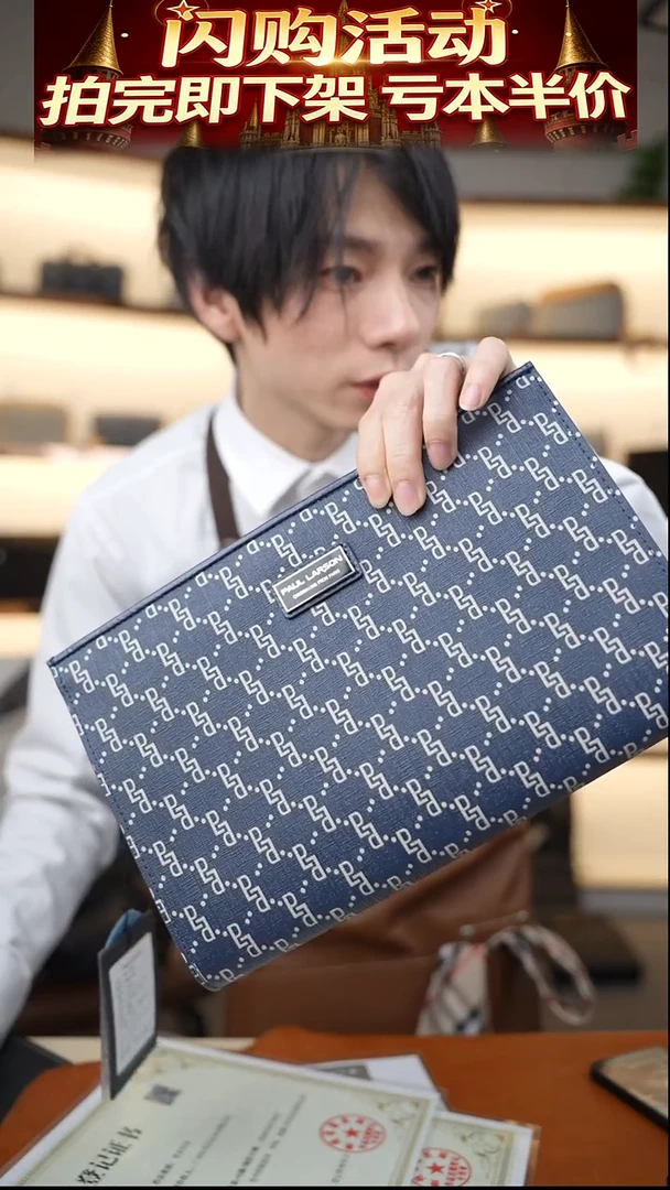 头层牛皮男士包包