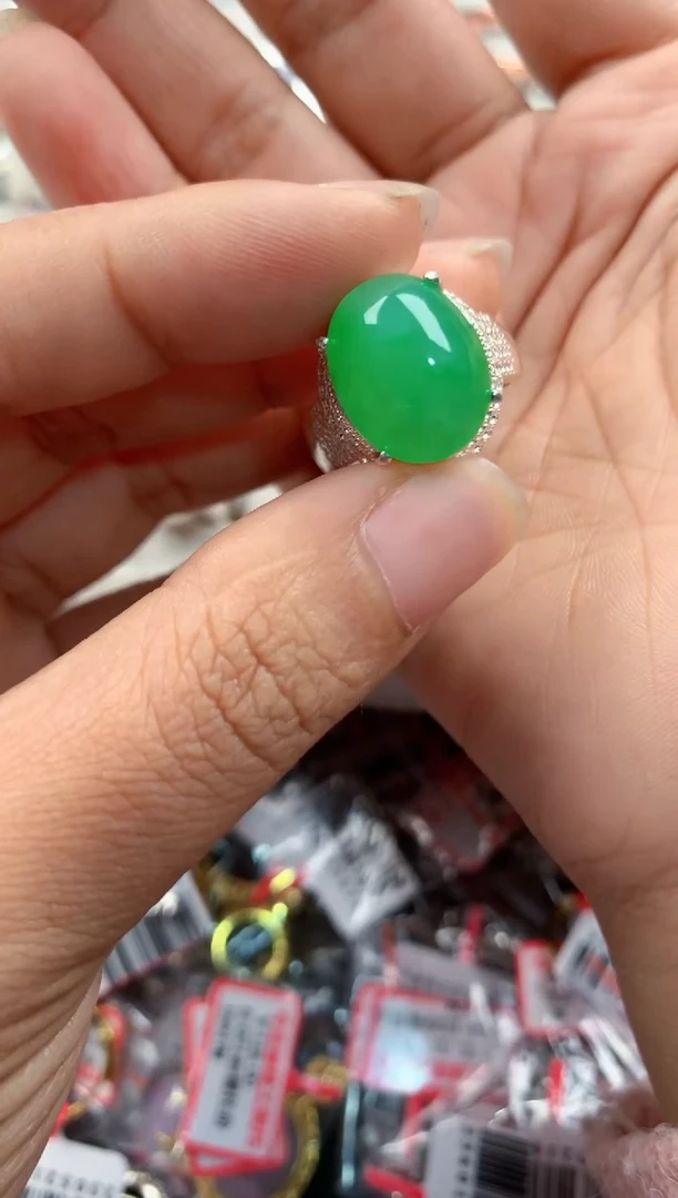 未镶嵌戒指翡翠111              10