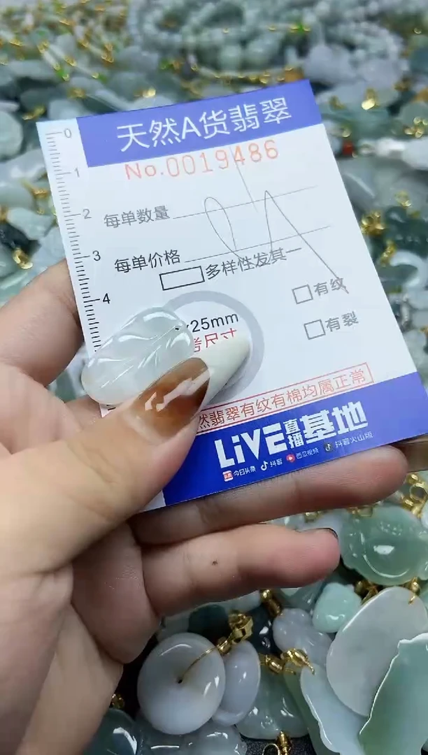 【闪购商品】翡翠颈饰未镶嵌天然A货翡翠