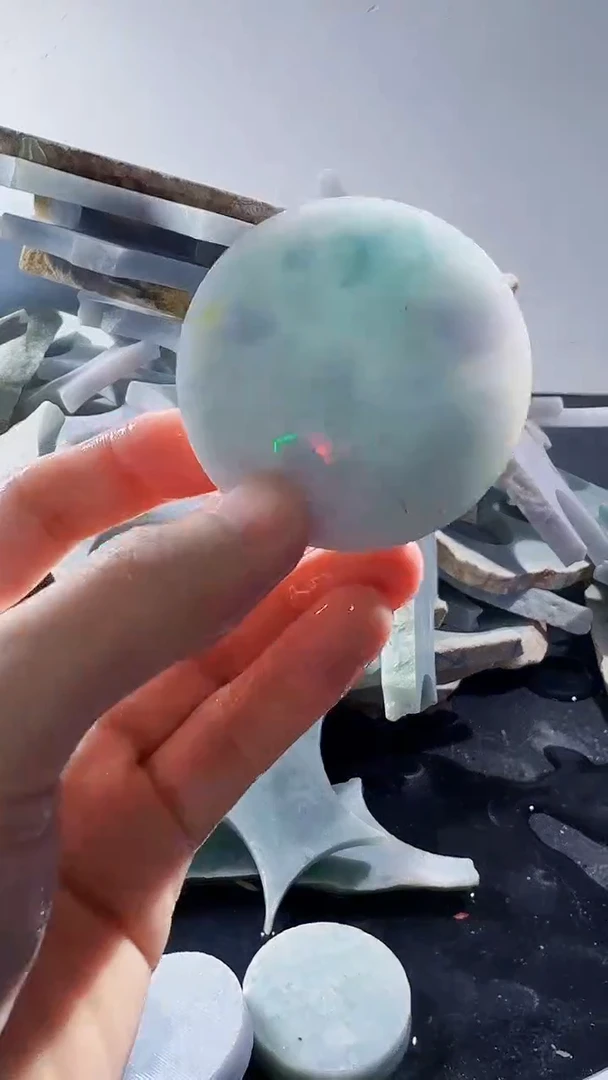 裸石翡翠缅甸翡翠A货文2705