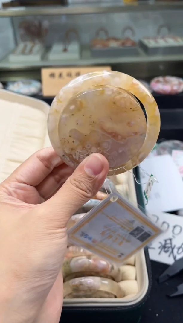 未镶嵌手镯石英质玉58圈口（赠品镯心）6886257