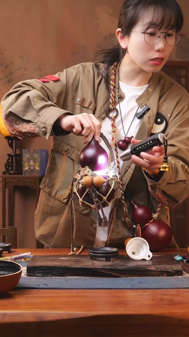 【闪购商品】373号精品大漆葫芦防腐防渗装饮料水茶酒