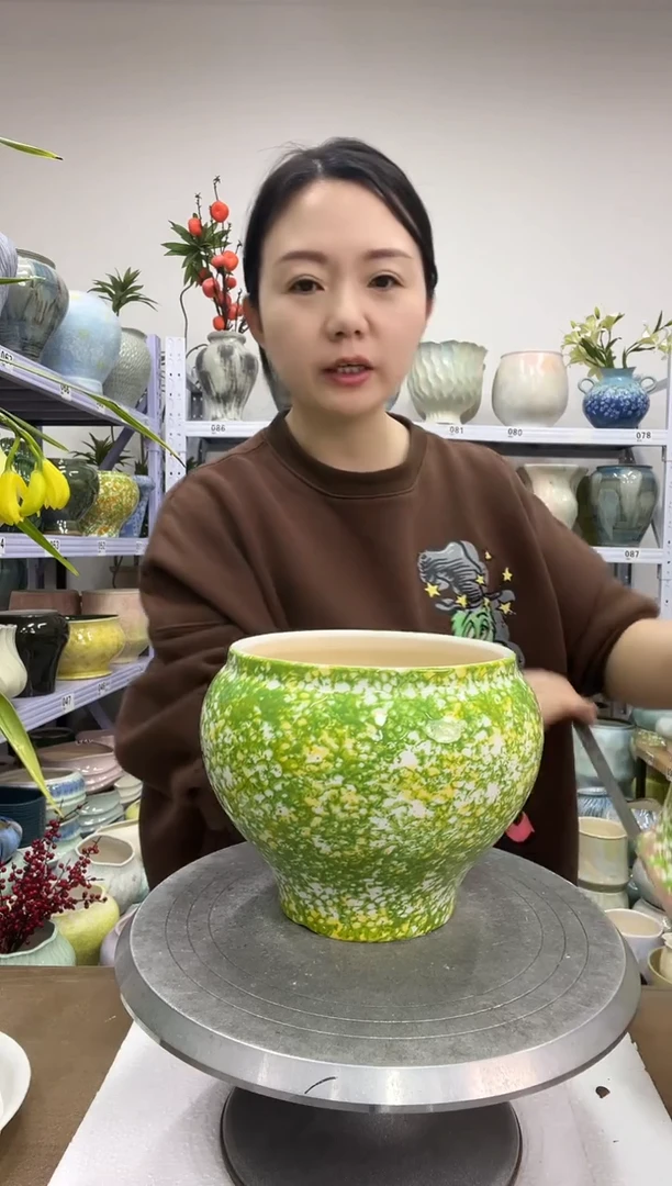 【12.23】花盆链接 高：16.5  口：16.5