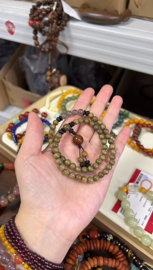 未镶嵌维腊木（绿檀）吊坠绿檀木紫金鼠款双圈[1935]