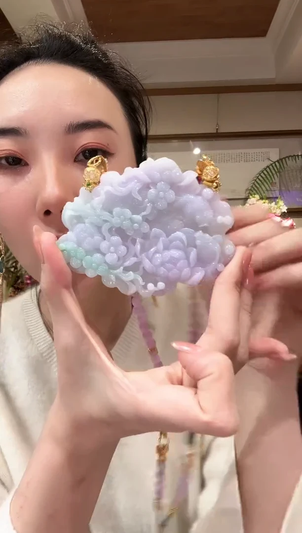 【闪购商品】翡翠颈饰未镶嵌国风