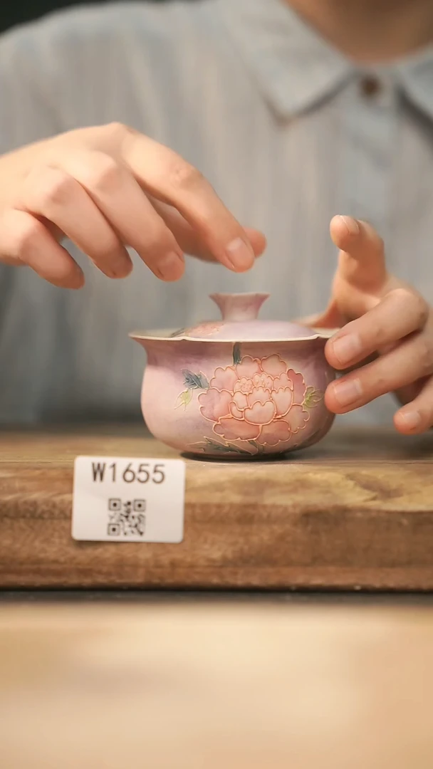 【经典福利】/ 盖碗@@W1655