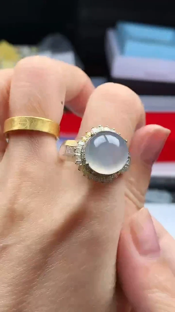 裸石翡翠缅甸A货+证书