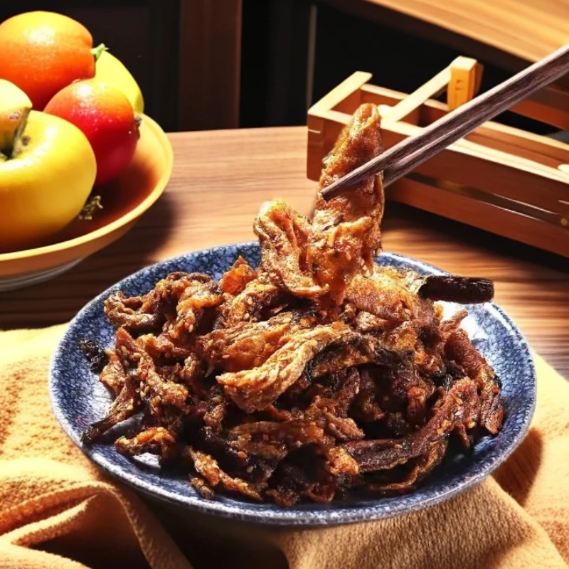 香辣鳕鱼皮香脆鱼皮香辣鱼皮甜辣鱼皮鳕鱼皮海味零食鱼皮开袋即食