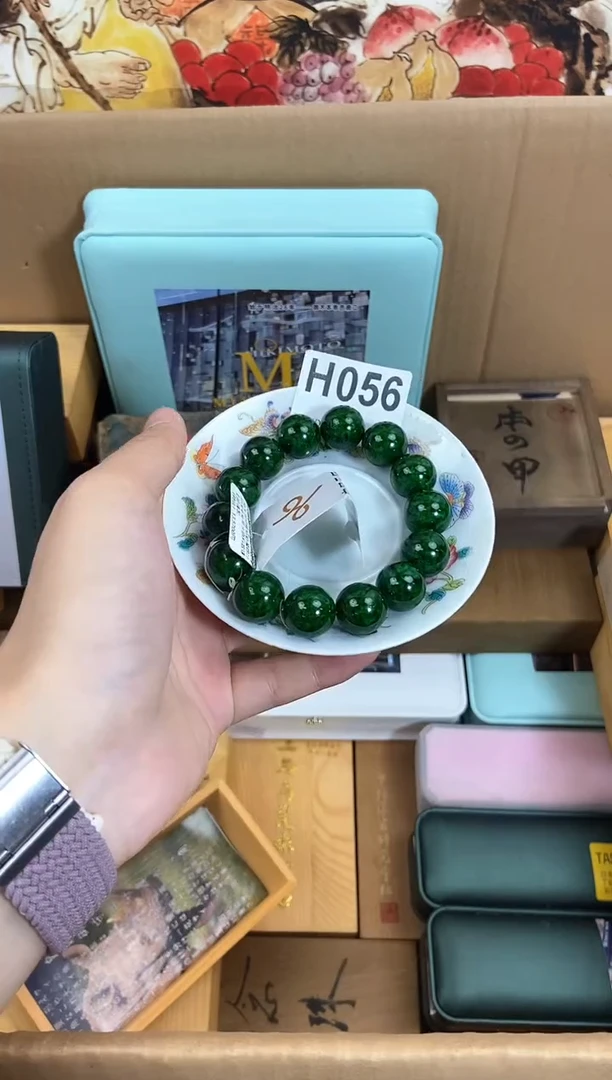 琉璃手工艺品H056瓷器手串儿多样性发一