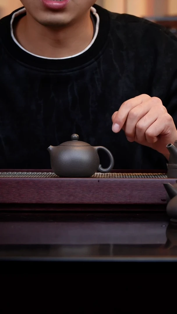 茶壶紫砂天晴半手西施150cc