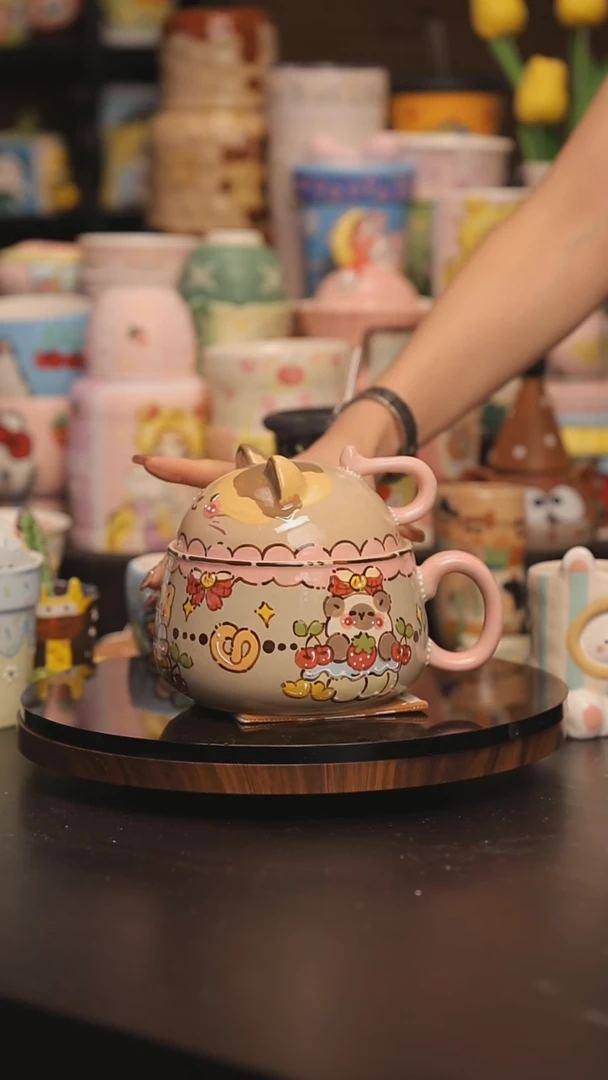景德镇釉下彩绘设计师款式陶瓷