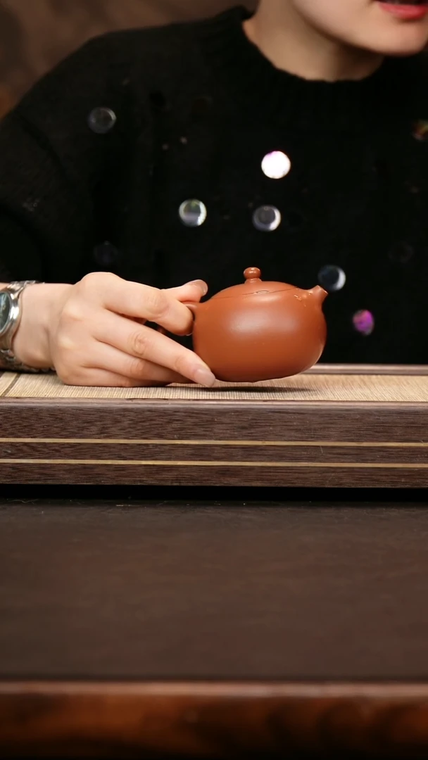 茶壶紫砂小煤窑朱泥 西施180-200cc