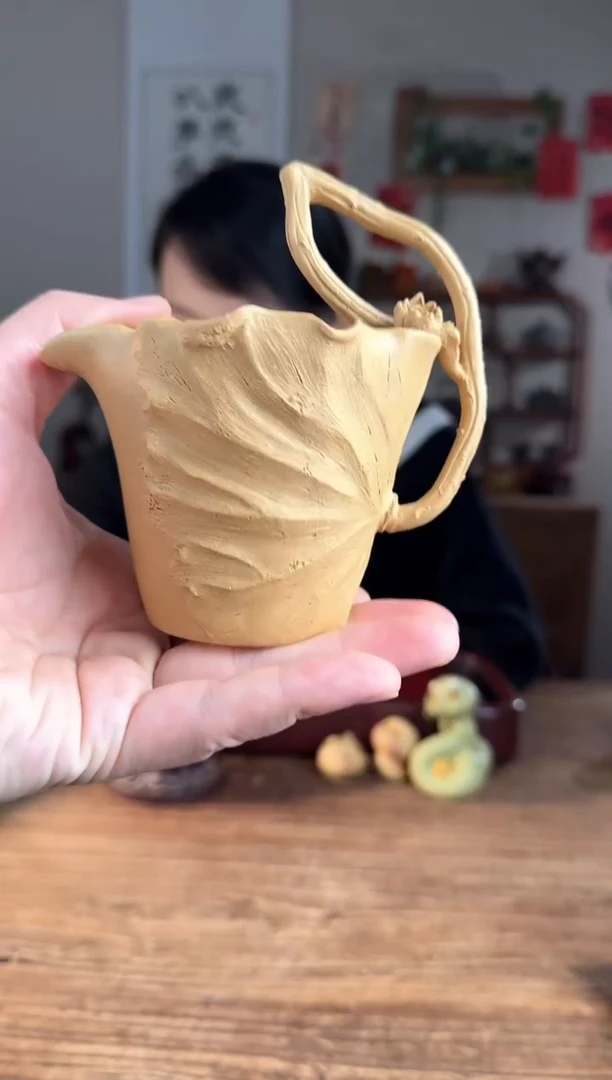 【闪购商品】紫砂茶壶荷叶公道