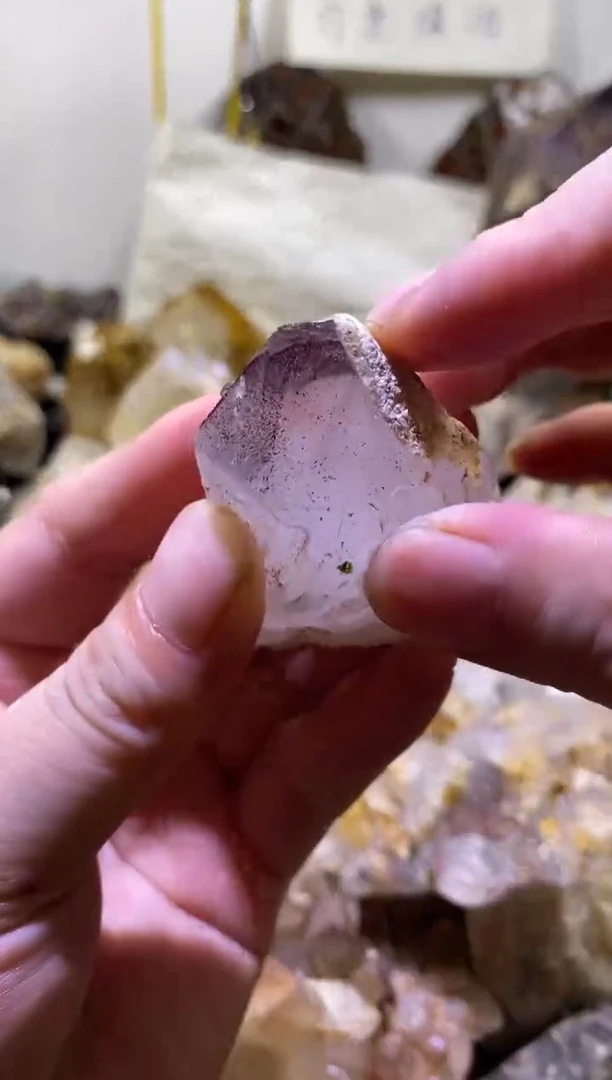 未镶嵌珠宝半成品水晶80号四川超七花园水晶