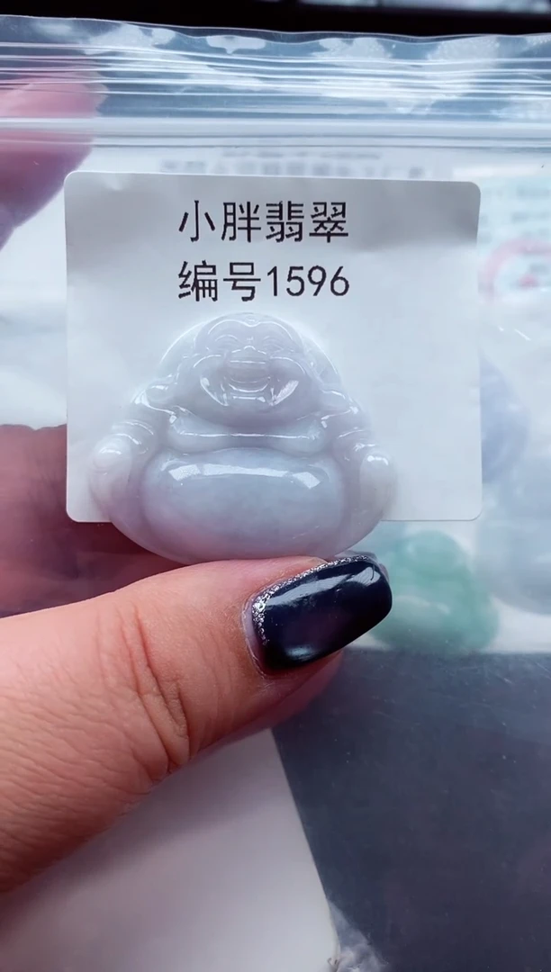 颈饰未镶嵌翡翠缅甸天然A货翡翠1596