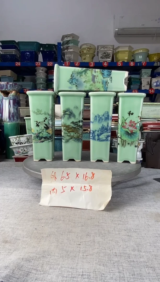 323五只签筒花盆