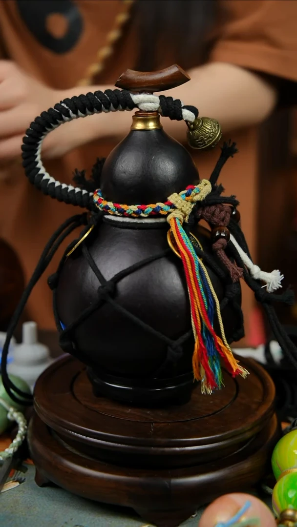 369号900ml左右非遗大漆酒葫芦