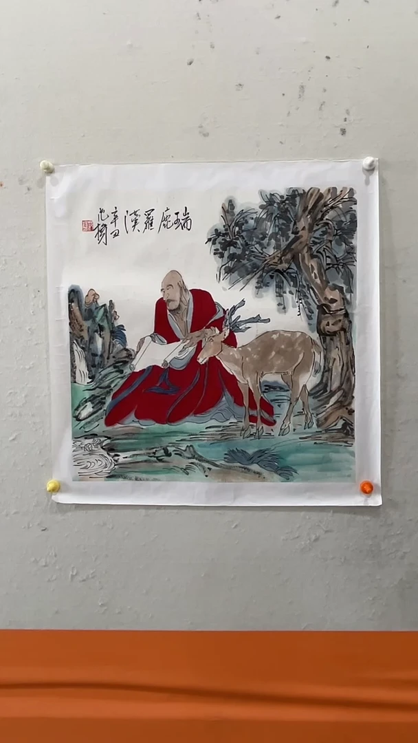 书法美术馆书法画作