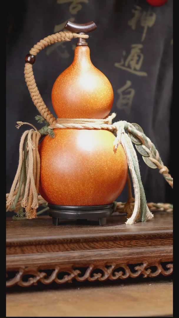 29号精品天然大漆酒葫芦一物一拍~*