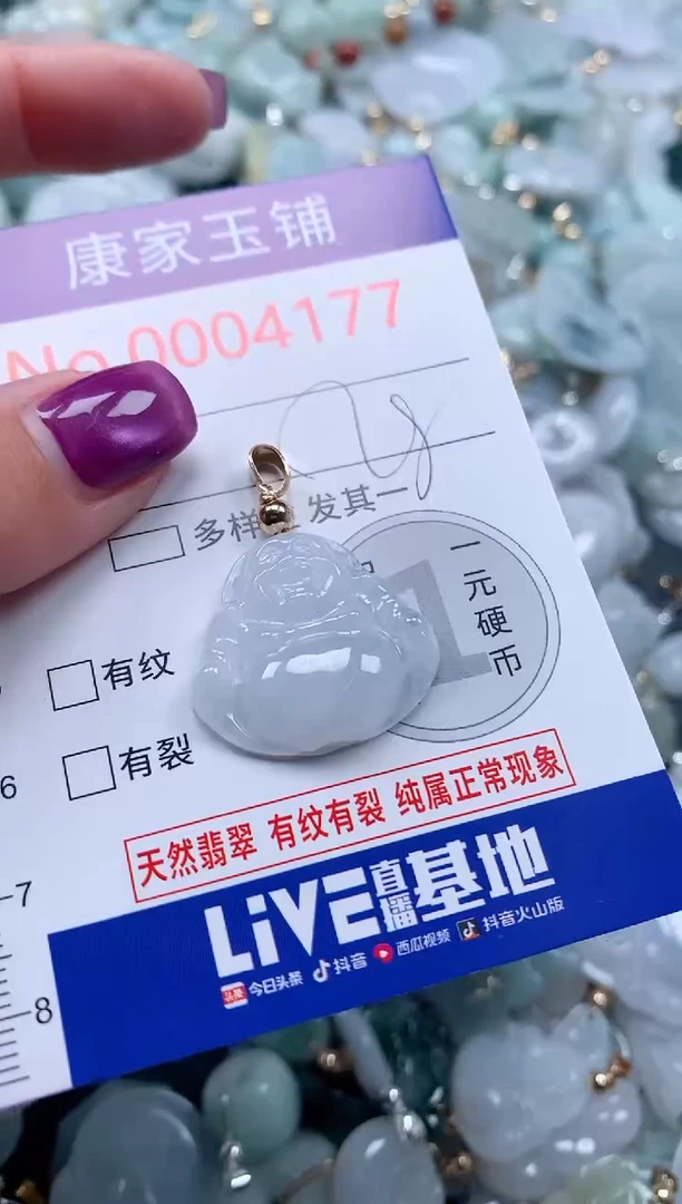 颈饰未镶嵌翡翠4177
