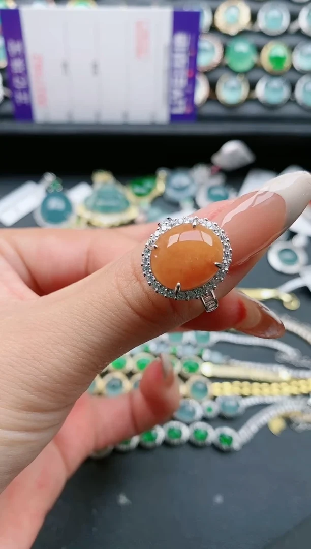 【闪购商品】翡翠戒指银S925镶嵌111111
