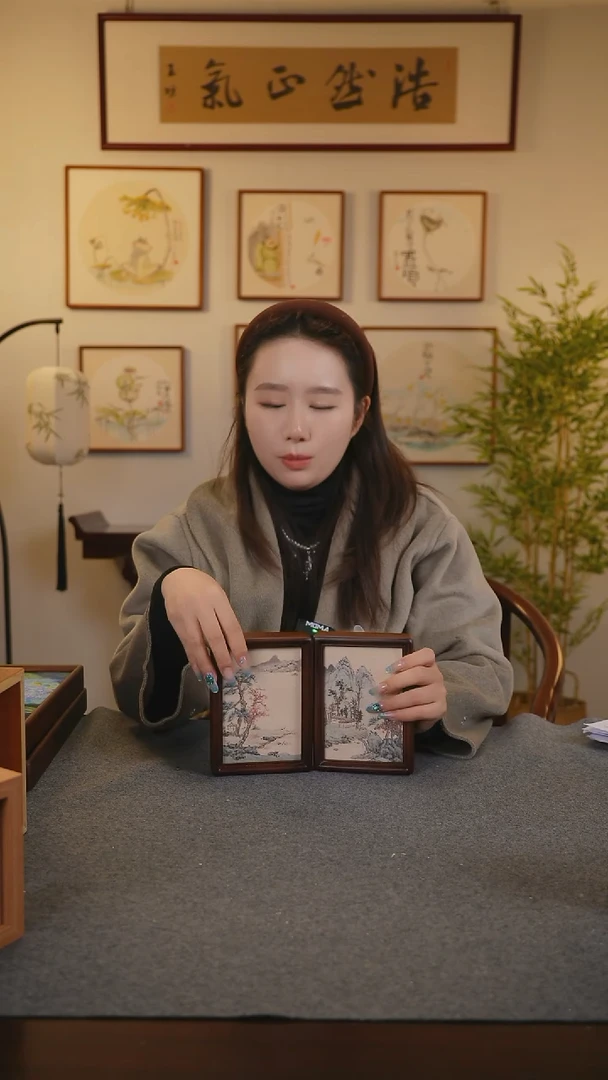 横款鹿鸣现代美术馆-韩璇老师作品