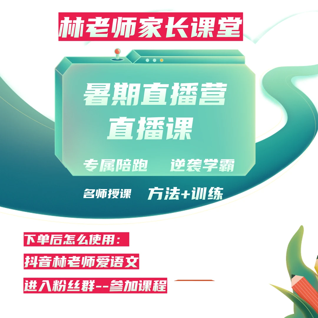 林老师暑期陪跑营