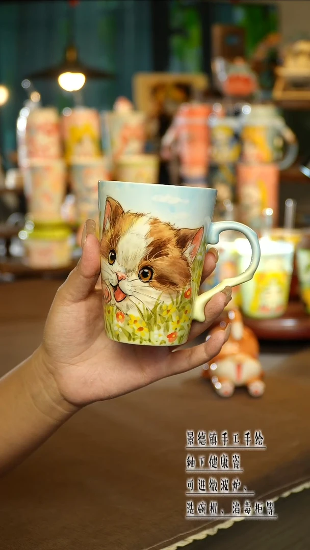 景德镇陶瓷手工手绘&W240