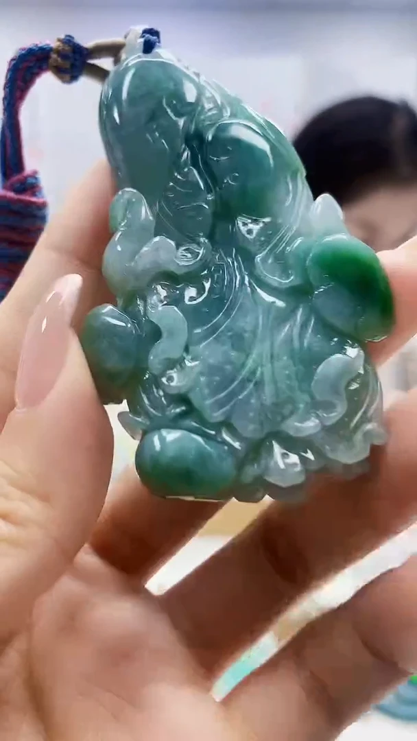 未镶嵌定制翡翠3099ty-毛货挂件18