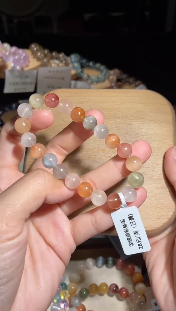 未镶嵌手链水晶2号多样性发一H约9m