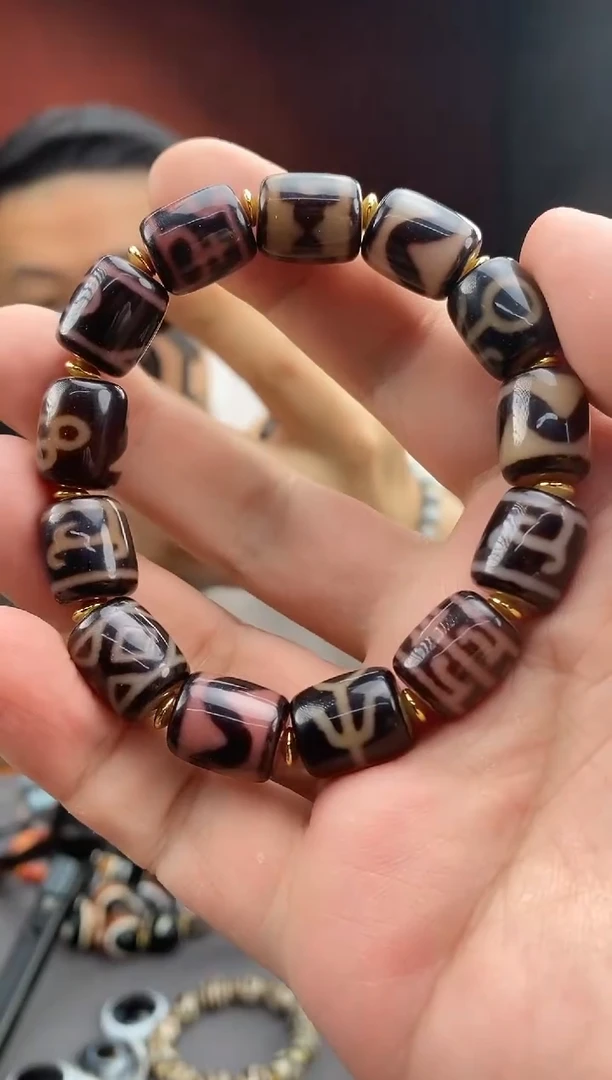 未镶嵌颈饰玛瑙/玉髓多样性发-0721-75