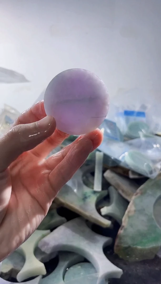 裸石翡翠缅甸翡翠A货文6442