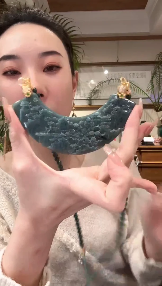 【闪购商品】翡翠颈饰未镶嵌国风