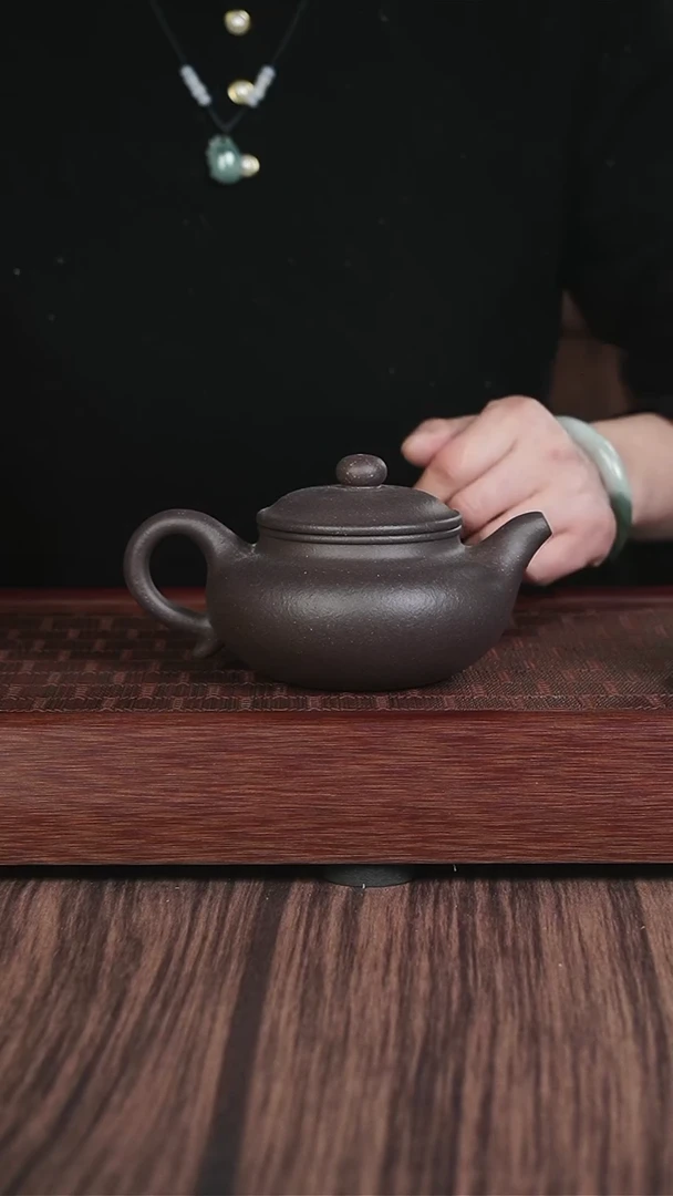 【闪购商品】紫砂茶壶高温 天青 仿古
