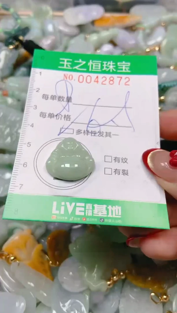 【闪购商品】翡翠颈饰未镶嵌闪购0042872多样性发其一