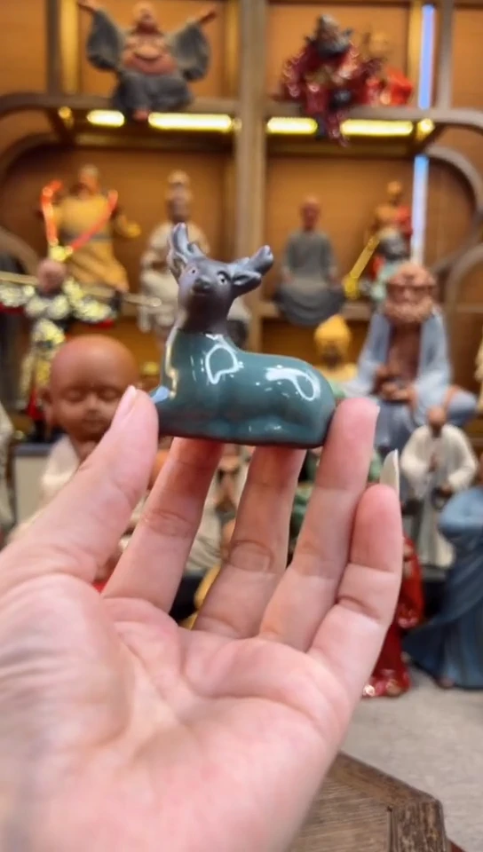 紫砂茶宠器闵茶宠摆件