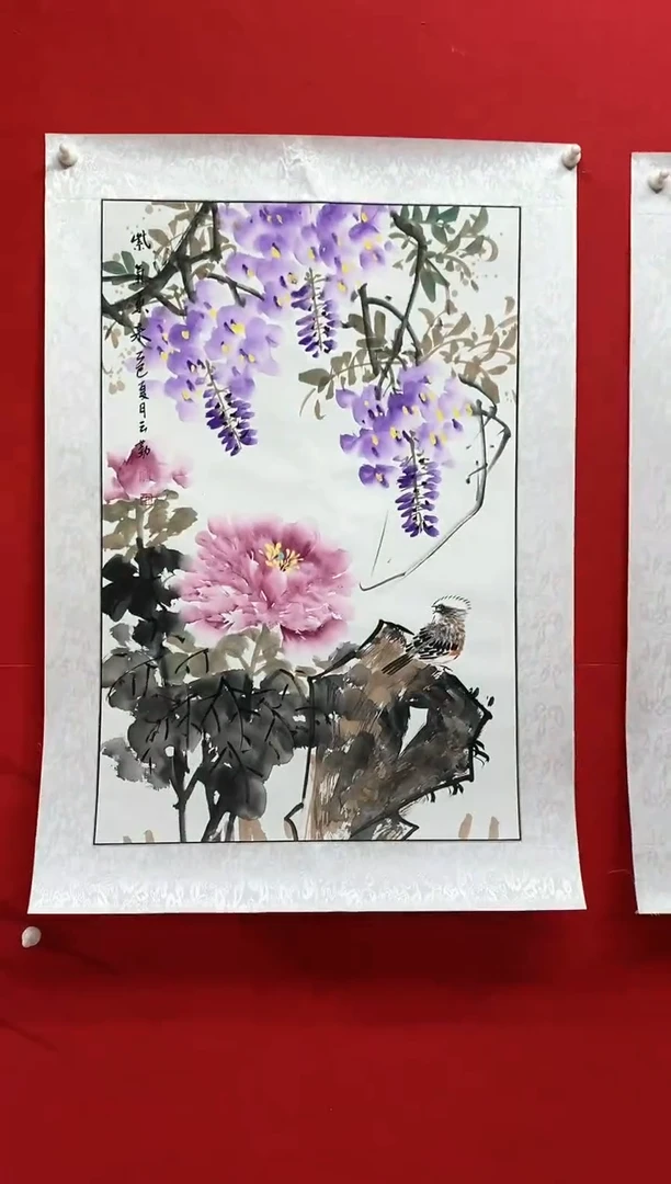 国画国画NYQ杰牛云勤老师作品