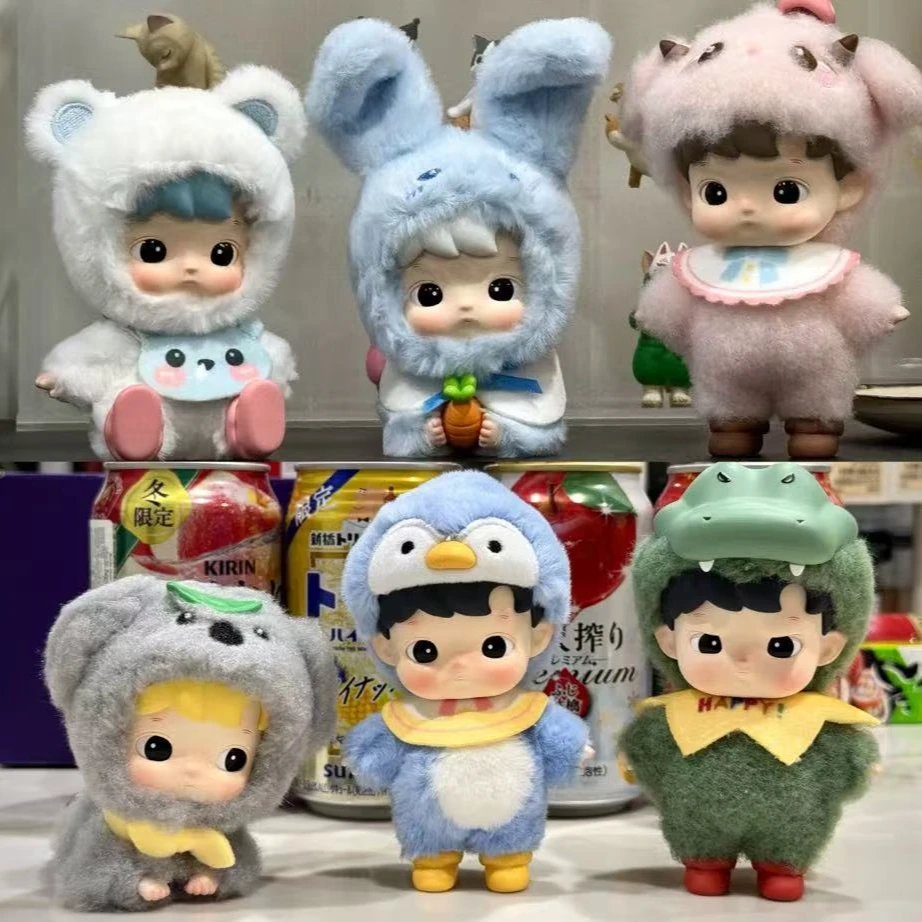 【POP MART】HACIPUPU动物贴贴系列毛绒泡泡玛特盲盒