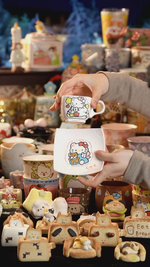 其他陶景德镇釉下彩手绘设计师款陶瓷