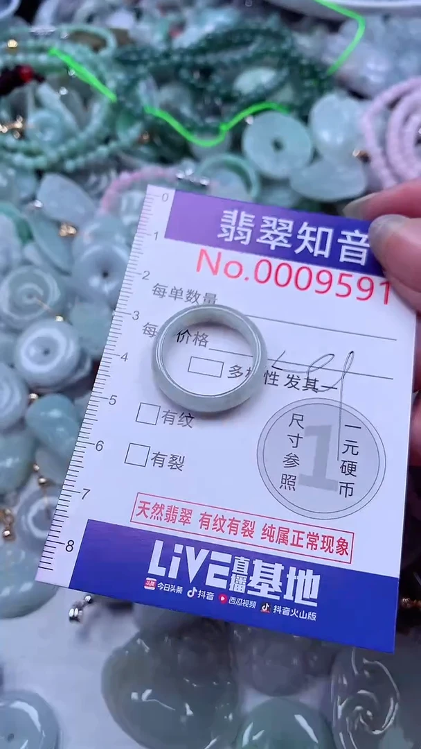 翡翠未镶嵌吊坠(不含链)9591