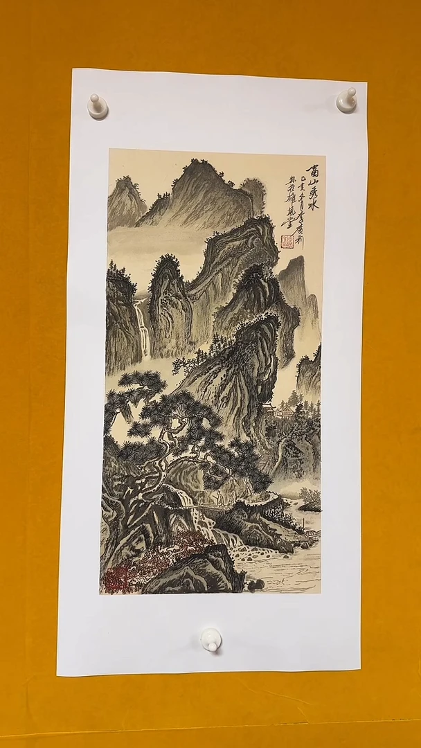 国画雄风堂书画作品
