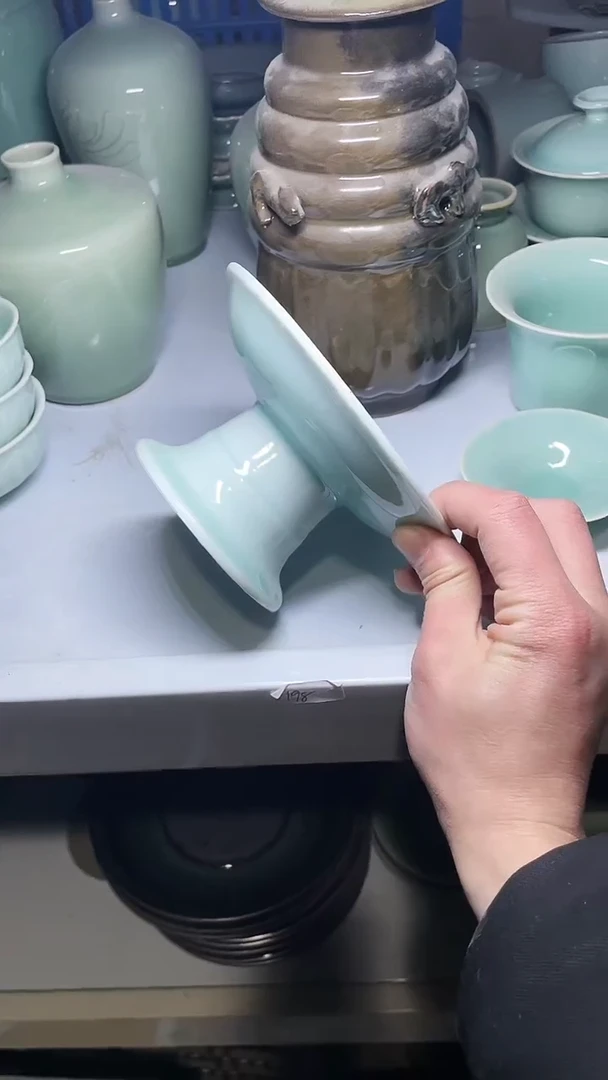 【闪购商品】特价 微瑕 慧仙青瓷