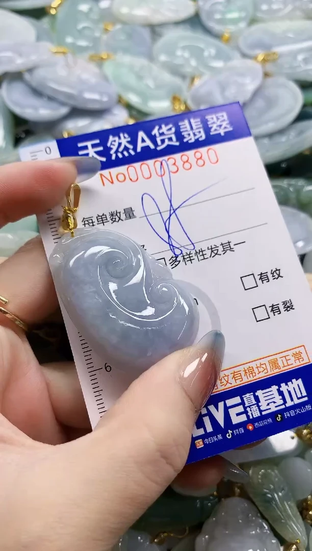 颈饰未镶嵌翡翠纯天然a货翡翠