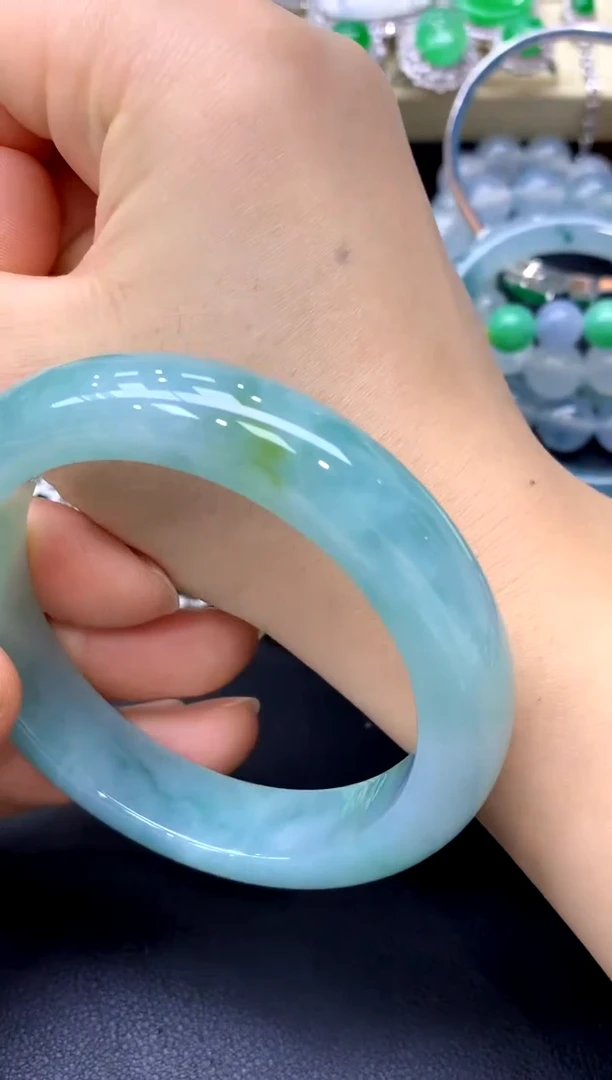 未镶嵌手镯翡翠167-中国好珍宝