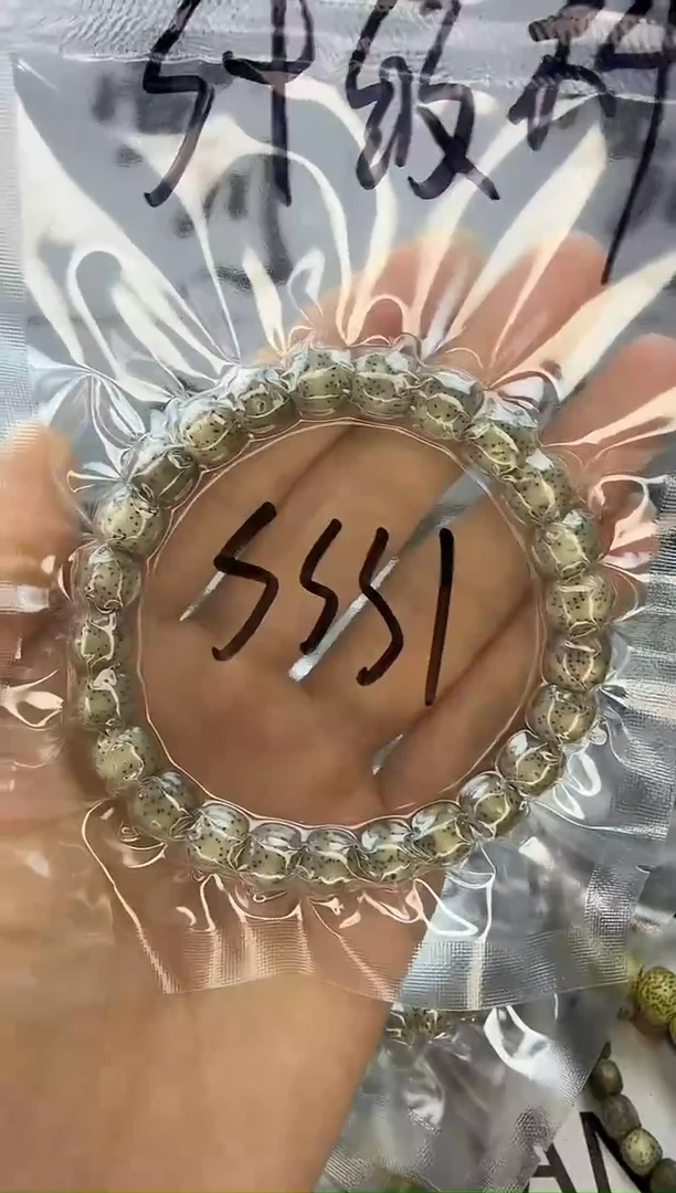 手串星月菩提9/8 石玉料 星点货 针尖星 小细星 同枝果