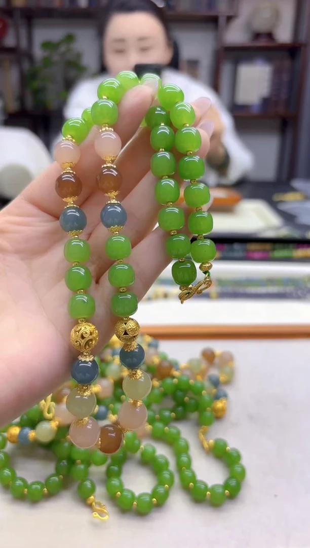 颈饰未镶嵌和田玉DIY款X802