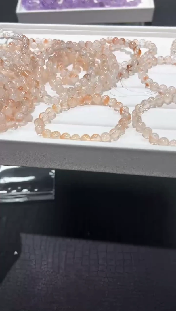 水晶手链未镶嵌19a多样性发其一【1条】默认微瑕7mm