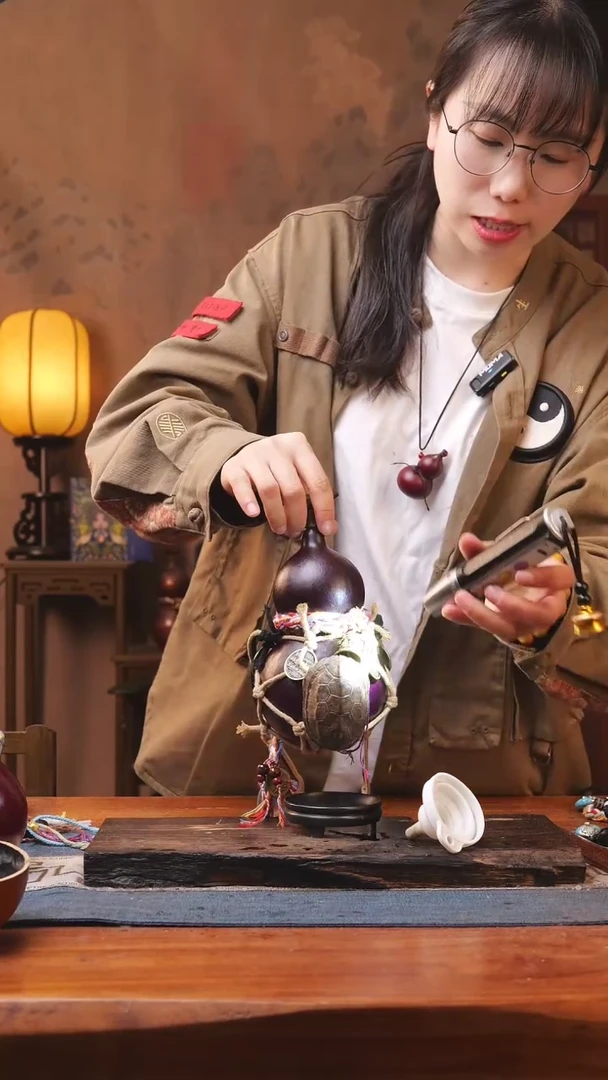 【闪购商品】108号精品大漆葫芦防腐防渗装饮料水茶酒