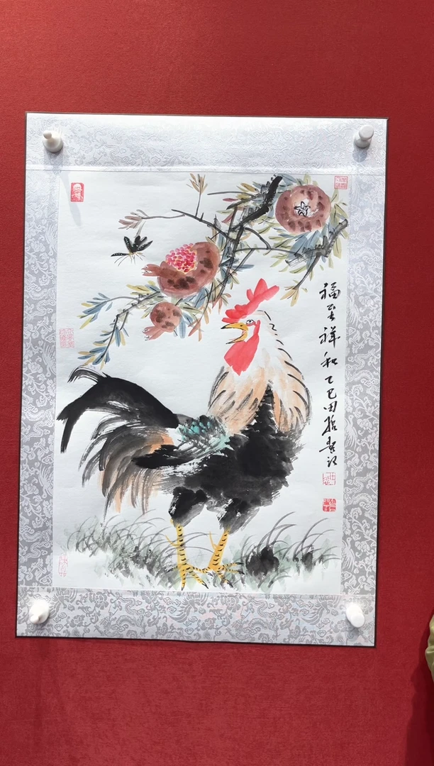 国画田哲老师现场创作 51