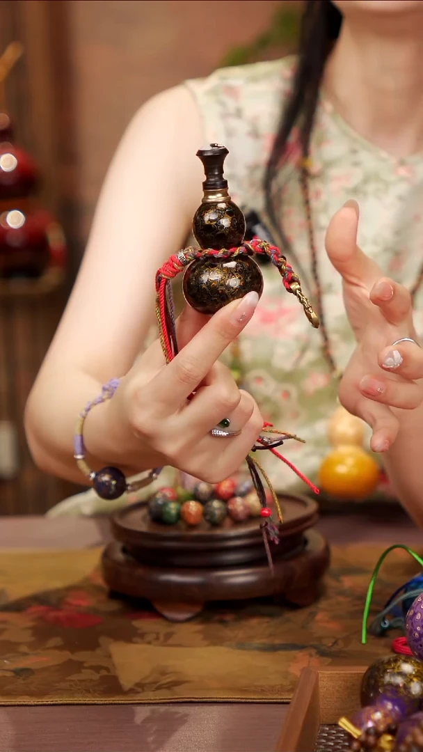 336易林大漆开口小葫芦----318